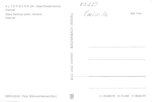 Altdöbern Internat ngl 187.752