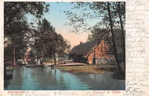 Leipe (Spreewald) Straße in Leipa gl1901 187.758