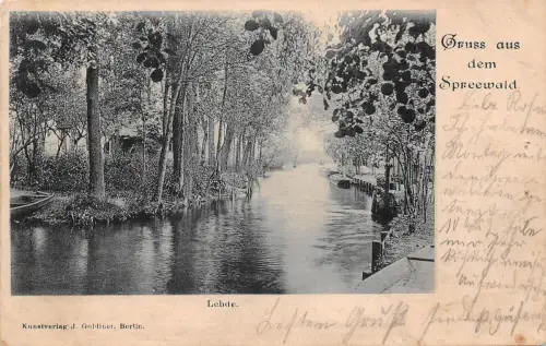 Lehde (Spreewald) Dorfstraße gl1901 187.767