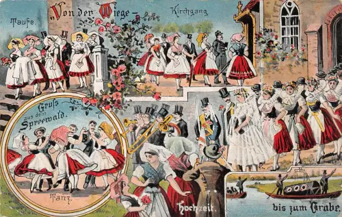 Spreewald "Von der Wiege bis zum Grabe" ngl 187.780