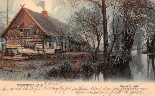Leipe (Spreewald) Straße in Leipe gl1903 187.783