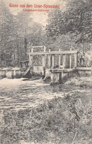 Spreewald Langehorst Schleuse gl 187.796