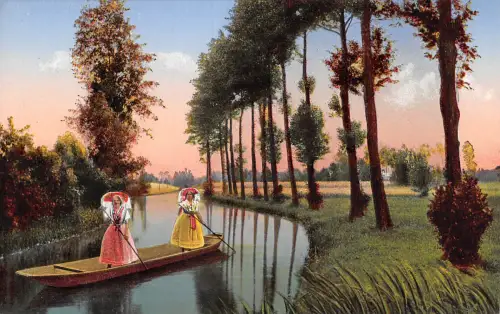 Spreewald Wasserstraße nach der Wotschofska ngl 187.808