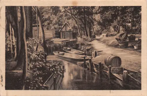 Lehde (Spreewald) Wasserstraße gl1923 187.799
