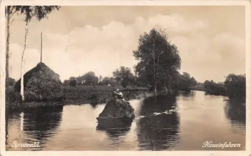 Spreewald Heueinfahren gl1929 187.830