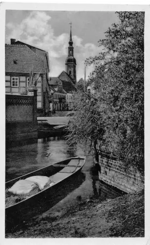 Lübbenau/Spreewald mit Kirche gl1956 187.833