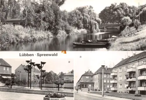 Lübben (Spreewald) Mehrbildkarte gl 187.858