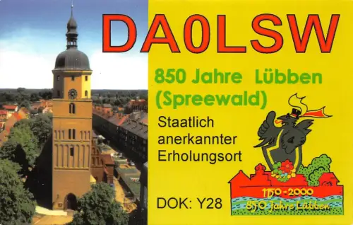 Lübben (Spreewald) Funkerkarte ngl 187.865