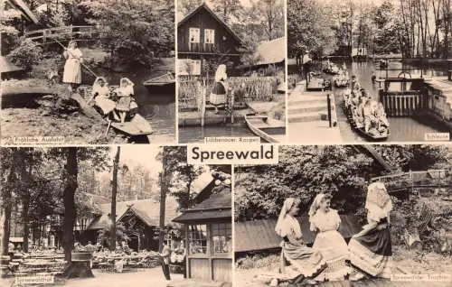 Spreewald Mehrbildkarte gl 187.835