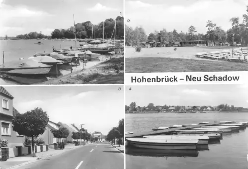 Hohenbrück-Neu Schadow Mehrbildkarte ngl 187.867