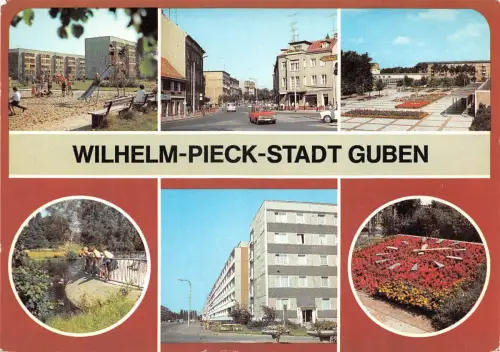 Guben Mehrbildkarte gl 187.877