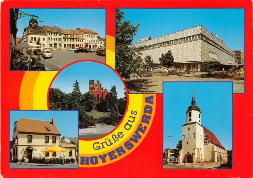 Hoyerswerda Mehrbildkarte ngl 187.937