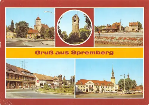 Spremberg Mehrbildkarte gl1990 187.927