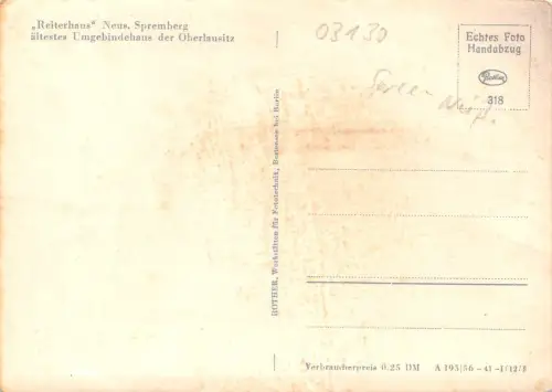 Spremberg Reiterhaus ngl 187.933