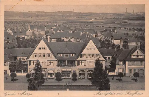 Grube Marga Marktplatz mit Kaufhaus gl1927 187.942