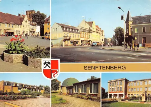 Senftenberg (Niederlausitz) Mehrbildkarte gl1990 187.953