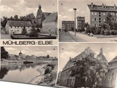 Mühlberg/Elbe Mehrbildkarte gl 187.968