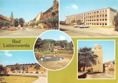 Bad Liebenwerda Mehrbildkarte gl1991 187.978
