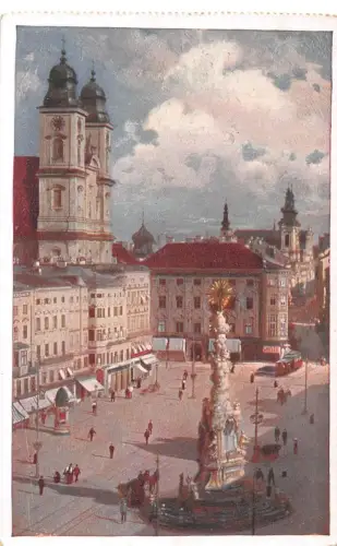 A Linz/Donau Kirche Künstlerkarte ngl 188.003