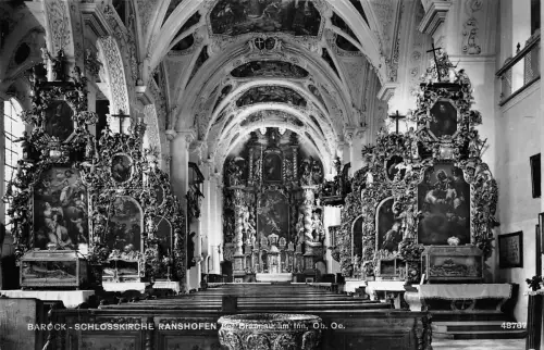 A Ranshofen Schlosskirche Innenansicht ngl 187.996