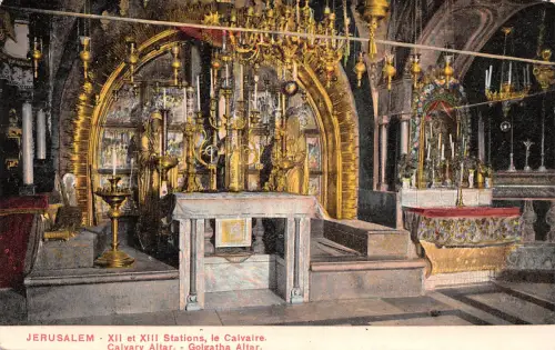 ISR Israel Jerusalem Golgatha Altar ngl 188.022