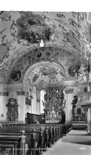 A Ried im Innkreis Pfarrkirche Innenansicht ngl 187.991
