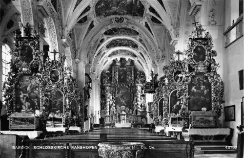A Ranshofen Schlosskirche Innenansicht ngl 187.995