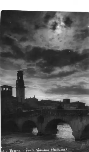 I Italien Verona Ponte Romano (Notturno) ngl 188.039