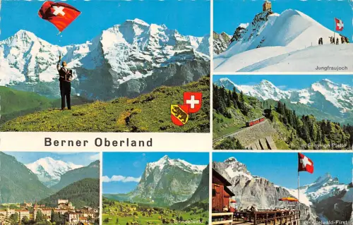 CH Schweiz Berner Oberland Mehrbildkarte ngl 188.056
