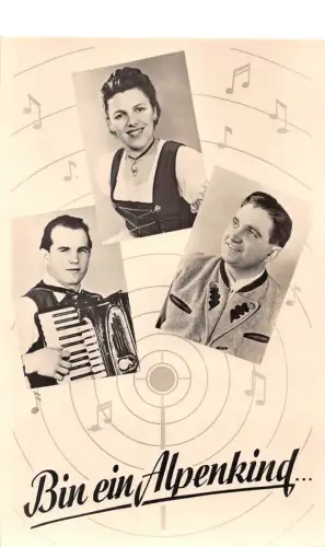 Autogrammkarte Terzett Wegscheider Rückseitig mit Autogramm ngl 188.074