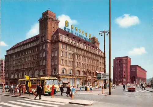 Essen Bahnhofsplatz und Hotel Handelshof ngl 188.123