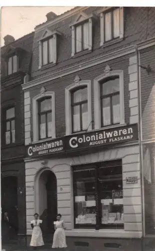 Hamburg Colonialwaren August Flaskamp FotoKarte ngl 188.121