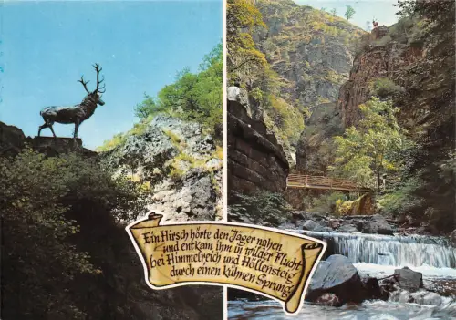 Schwarzwald Hirschsprung Mehrbildkarte ngl 188.154