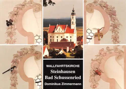 Bad Schussenried Wallfahrtskirche Steinhausen Mehrbildkarte ngl 188.161