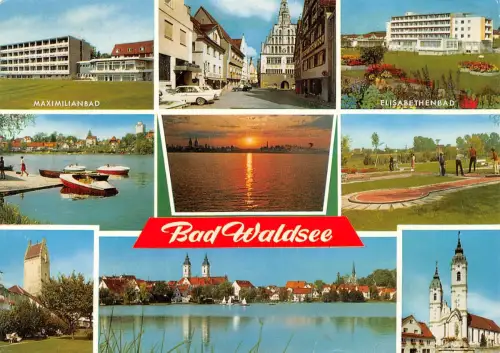 Bad Waldsee Mehrbildkarte gl1971 188.164