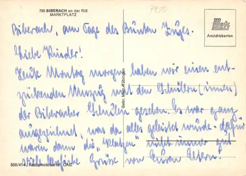 Biberach a.d. Riss Marktplatz ngl 188.160