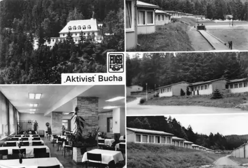 Bucha FDGB-Erholungsheim "Aktivist" Mehrbildkarte ngl 188.190