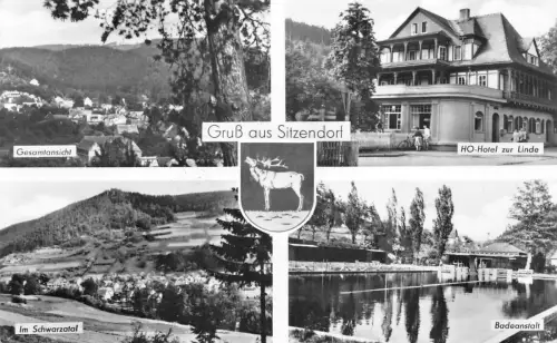 Sitzendorf i. Schwarzatal Mehrbildkarte gl 188.193