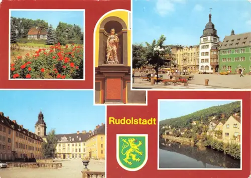 Rudolstadt Mehrbildkarte ngl 188.191