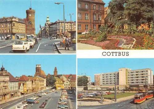 Cottbus Mehrbildkarte ngl 188.207