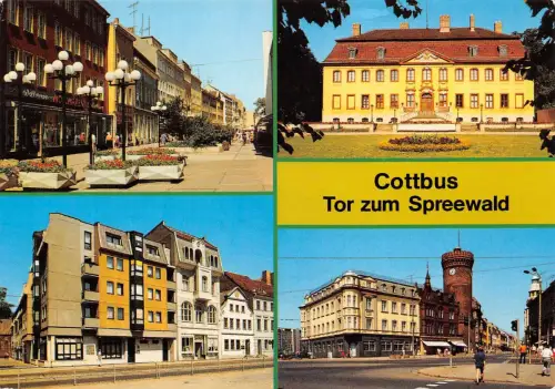 Cottbus Mehrbildkarte ngl 188.206