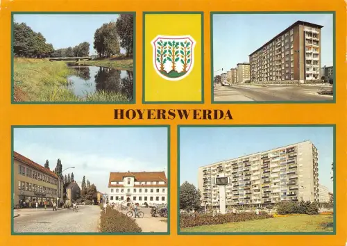 Hoyerswerda Mehrbildkarte ngl 188.211