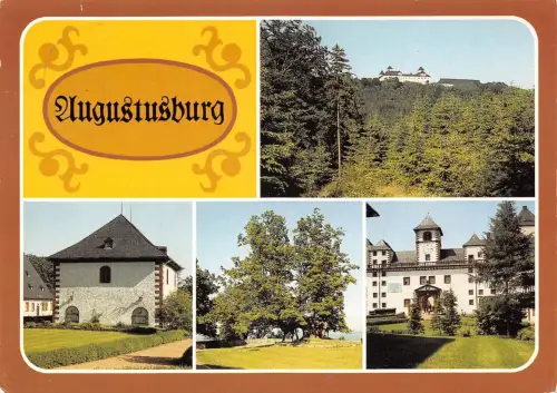 Augustusburg Mehrbildkarte gl1990 188.239