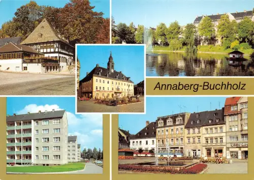 Annaberg-Buchholz Mehrbildkarte ngl 188.235