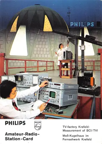 Werbung Philips Amateur-Radio-Staion-Card ngl 188.271
