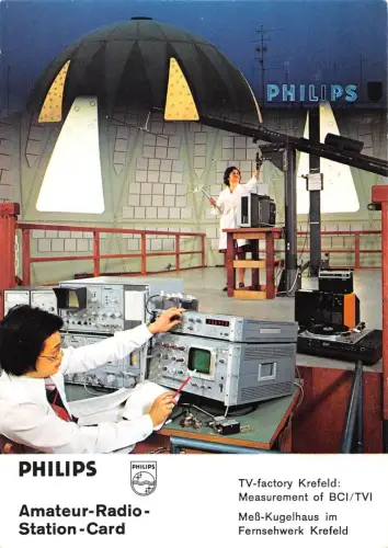Werbung Philips Amateur-Radio-Staion-Card ngl 188.270