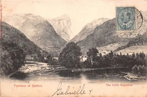 CDN Province of Quebec The little Saguenay gl1905 188.294