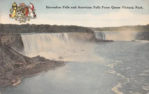 CDN Horseshoe Falls and American Falls from Queen Victoria Park gl1936 188.316