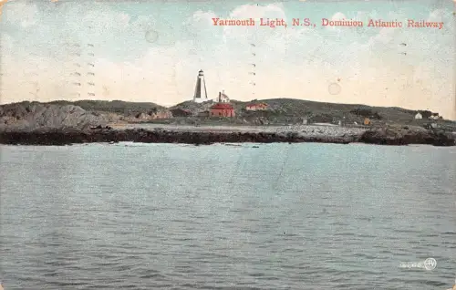 CDN Yarmouth Light Dominion Atlantic Railway gl1907 188.320