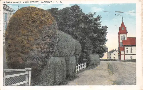 CDN Yarmouth Hedges Along Main Street gl1926 188.321